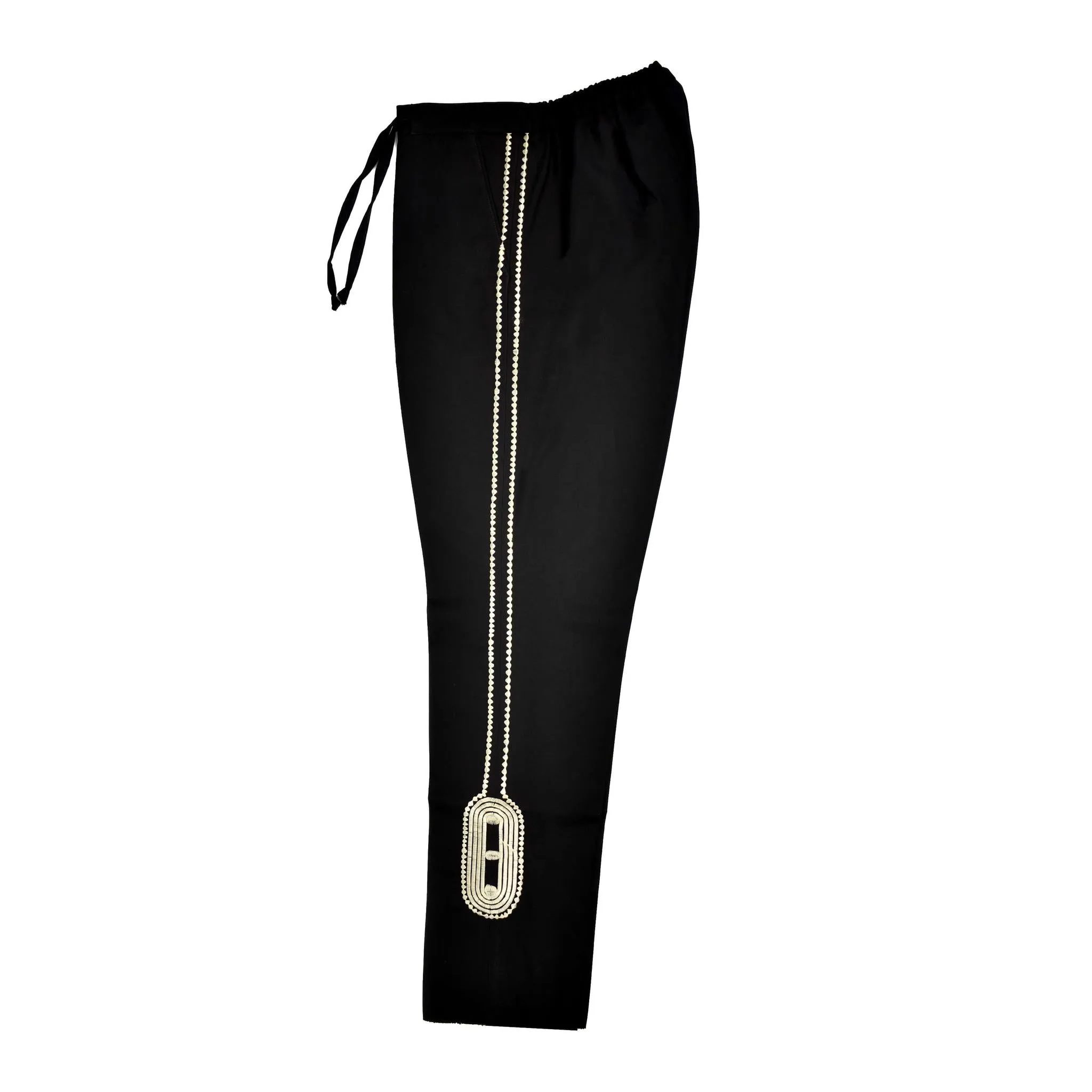 Black Suit w/Gold Embroidery