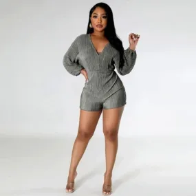 Chic Spring Jumpsuit for Women  Long Sleeve One-Piece Outfit