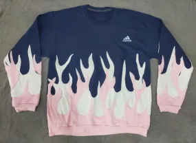 CR1830 Rework Mix Flame Sweatshirt - 24 pcs
