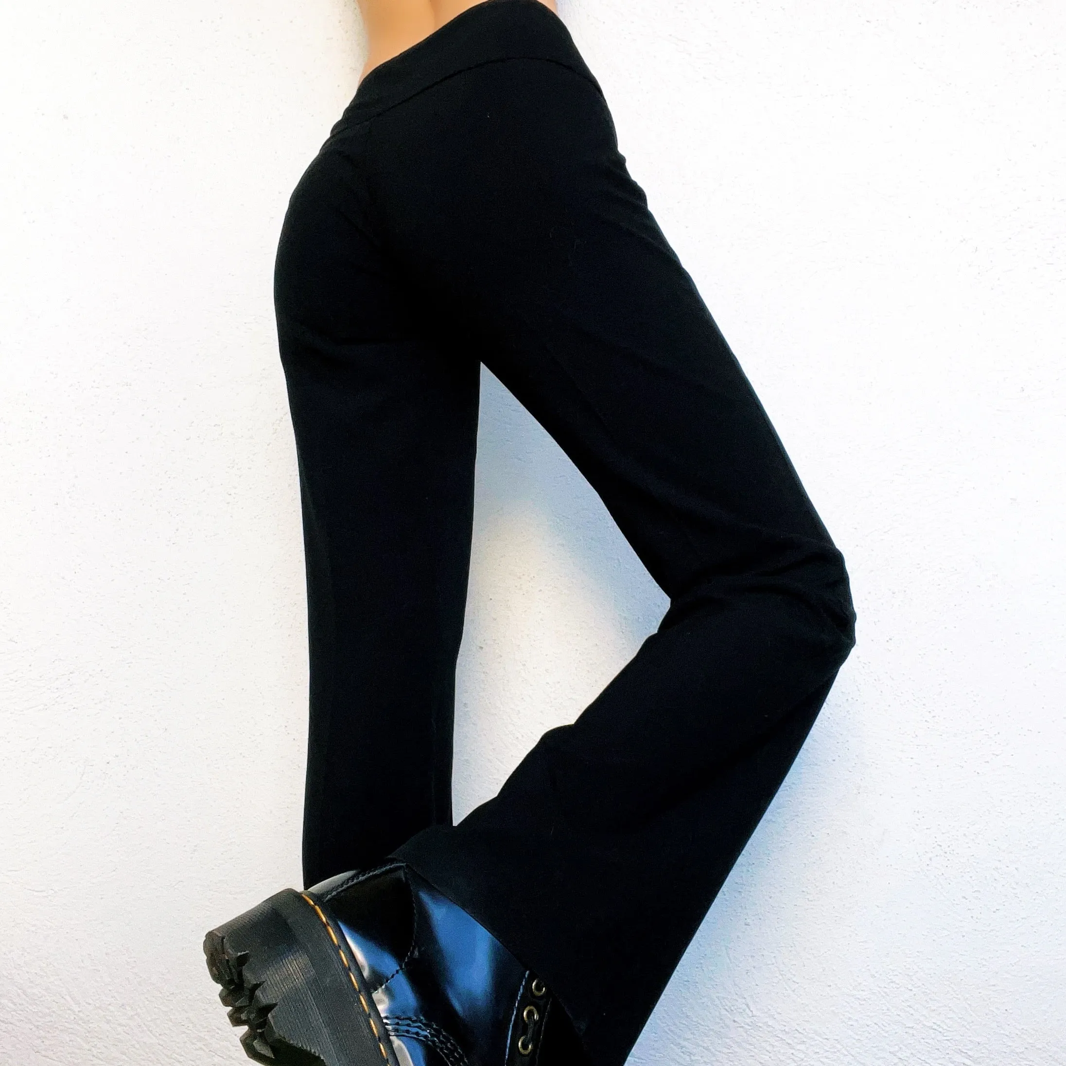 Early 2000s Black Flare Pants