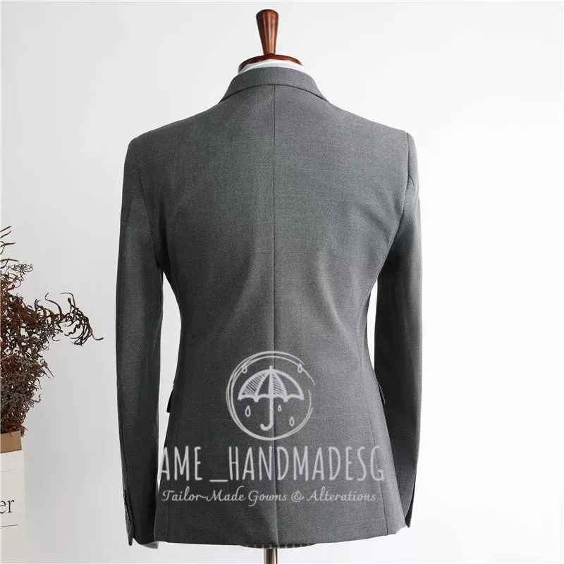 FANHOMME suits for men British style handsome business suits three-piece suits groom wedding dress