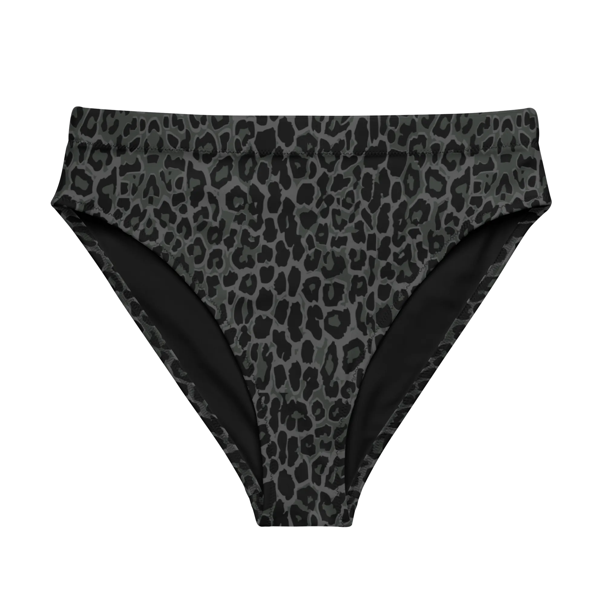 Goth Kitty High-Waisted Sport Bikini Bottom