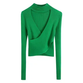 HOLLOW OUT SWEATER