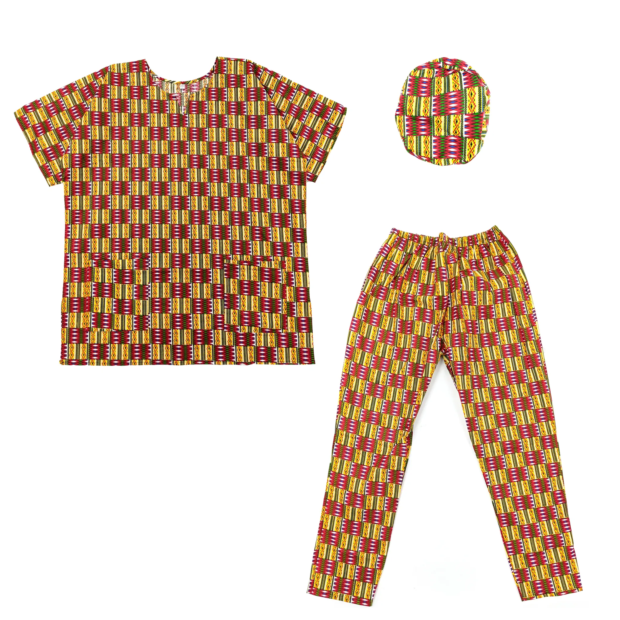Kente Pant/cap Set