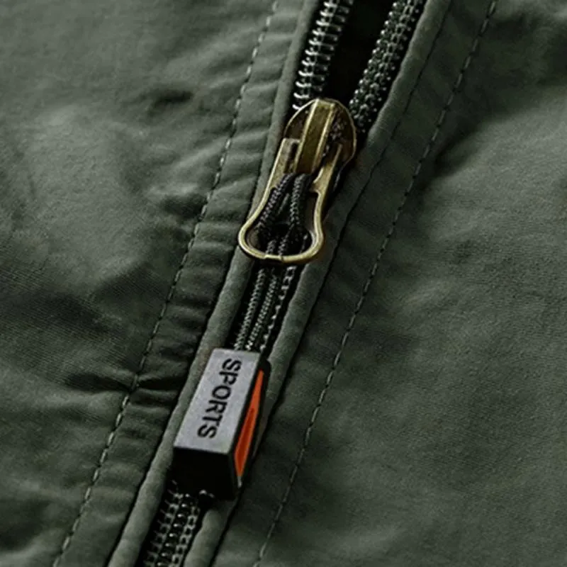 Men's Autumn Casual Waterproof Hooded Windbreaker