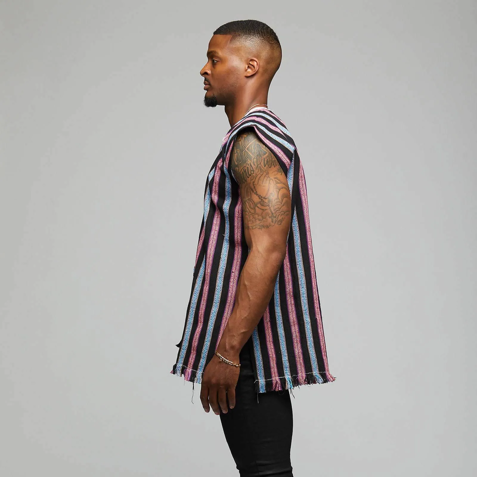 Men's Medium Woven Dashiki Top
