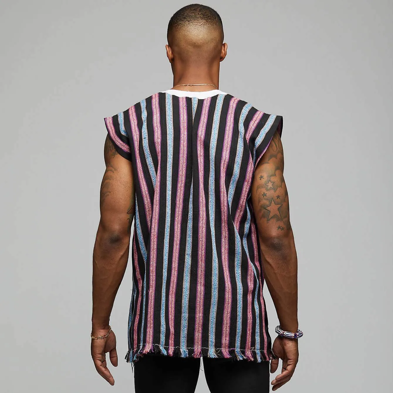 Men's Medium Woven Dashiki Top