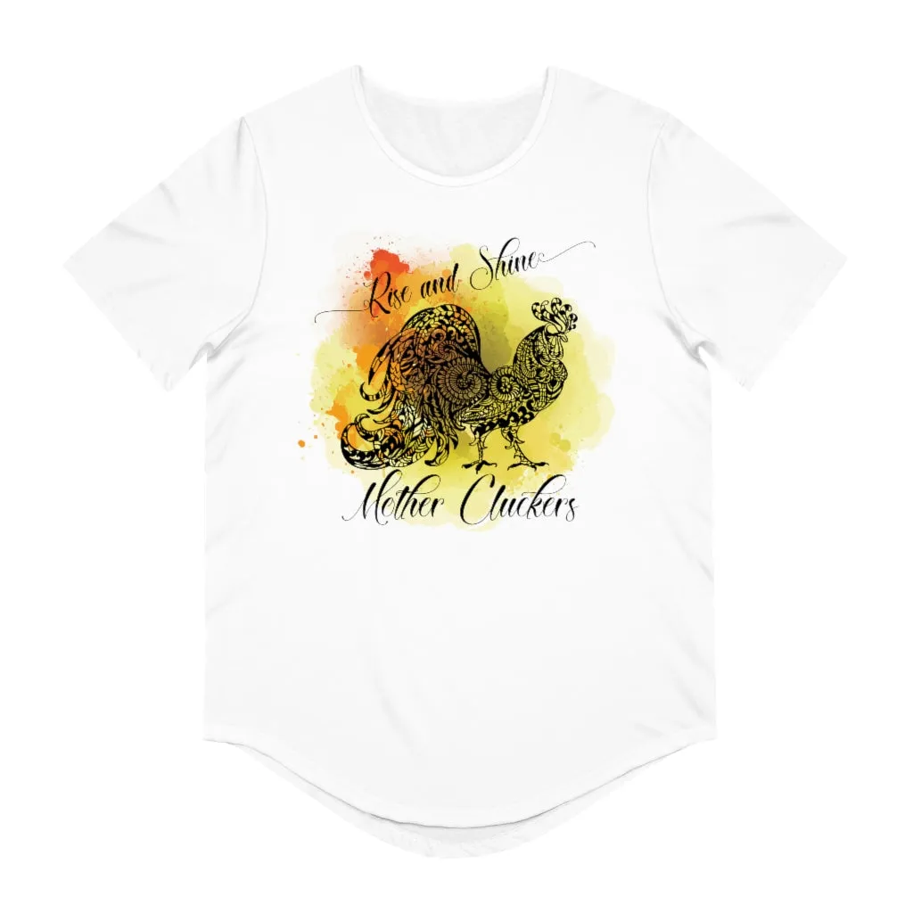 Mother Cluckers Jersey Curved Hem Tee