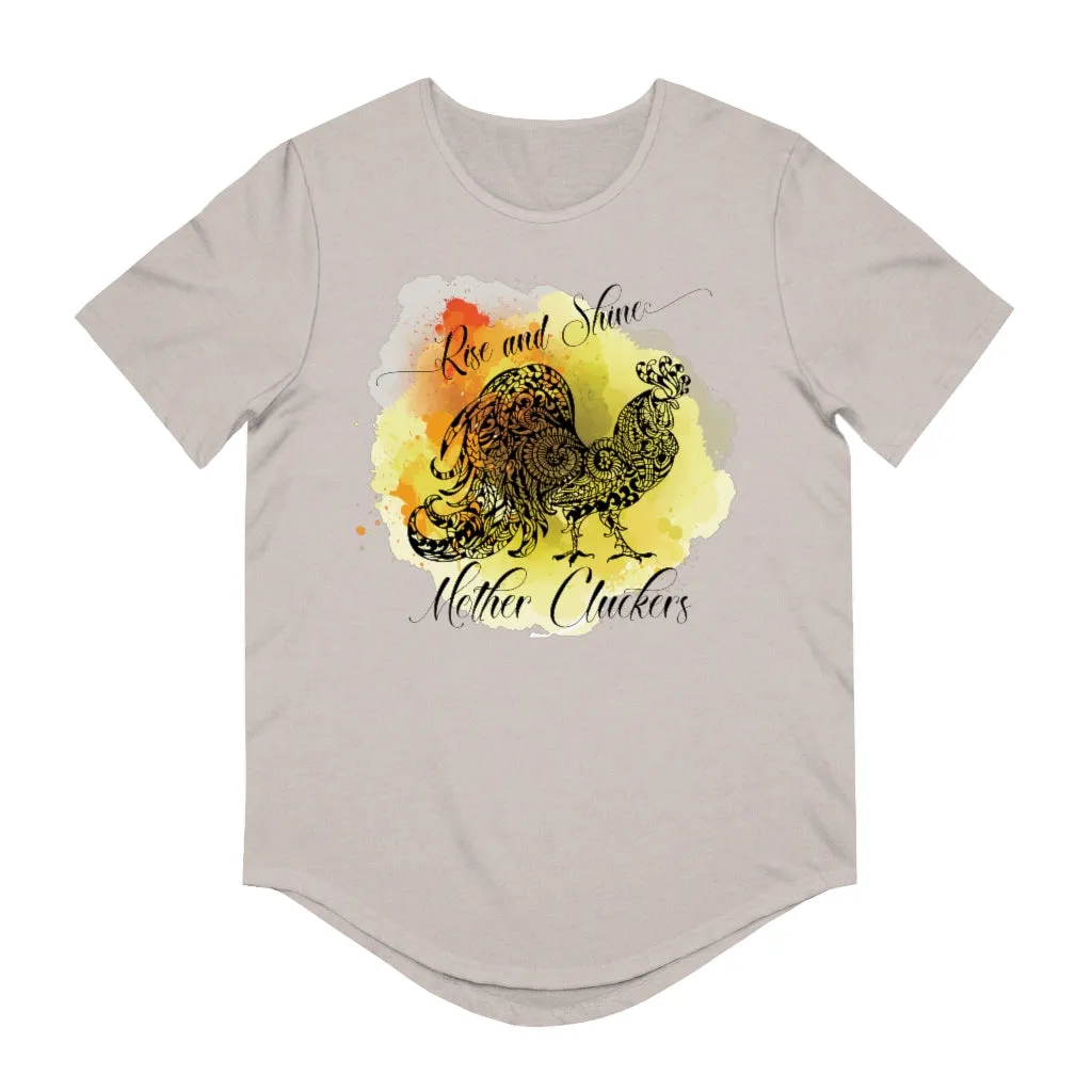 Mother Cluckers Jersey Curved Hem Tee