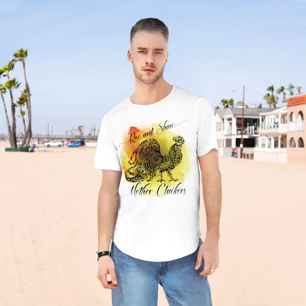 Mother Cluckers Jersey Curved Hem Tee