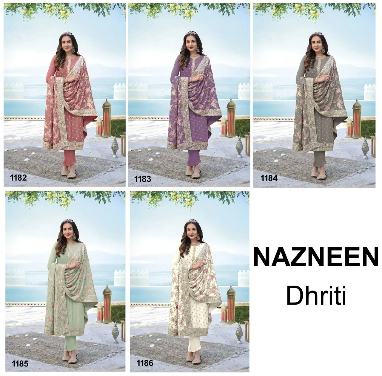 Nazneen Dhriti 1182 Series
