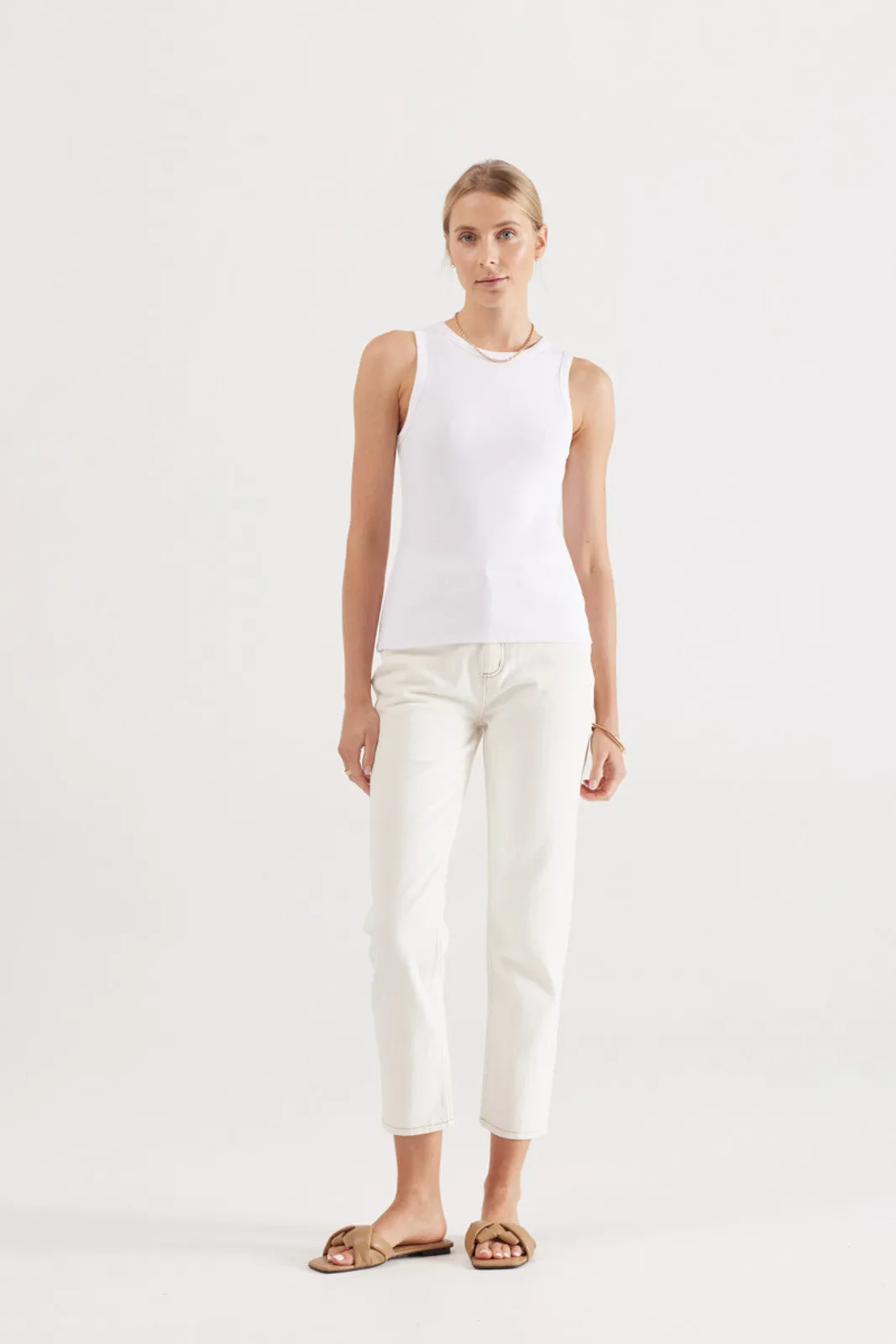NOLA TANK | WHITE