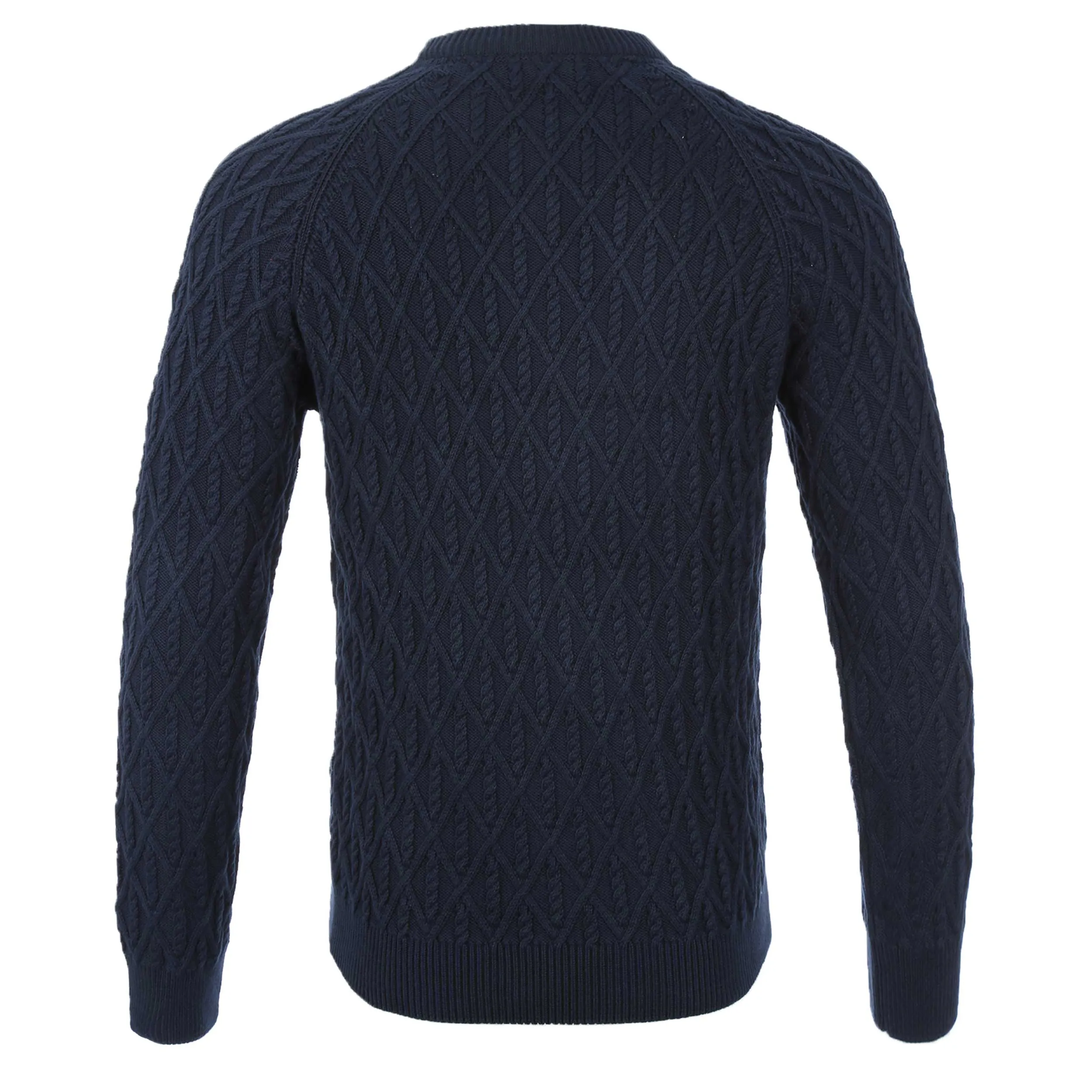 Remus Uomo Arans Knitwear in Navy