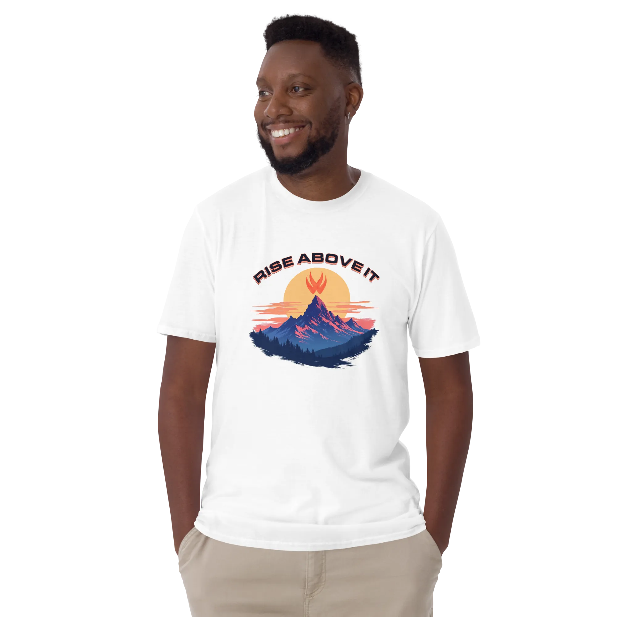 Rise Above It Mountain Top Men's Tee