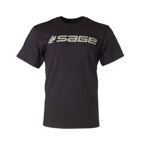 Sage Logo Tee Black
