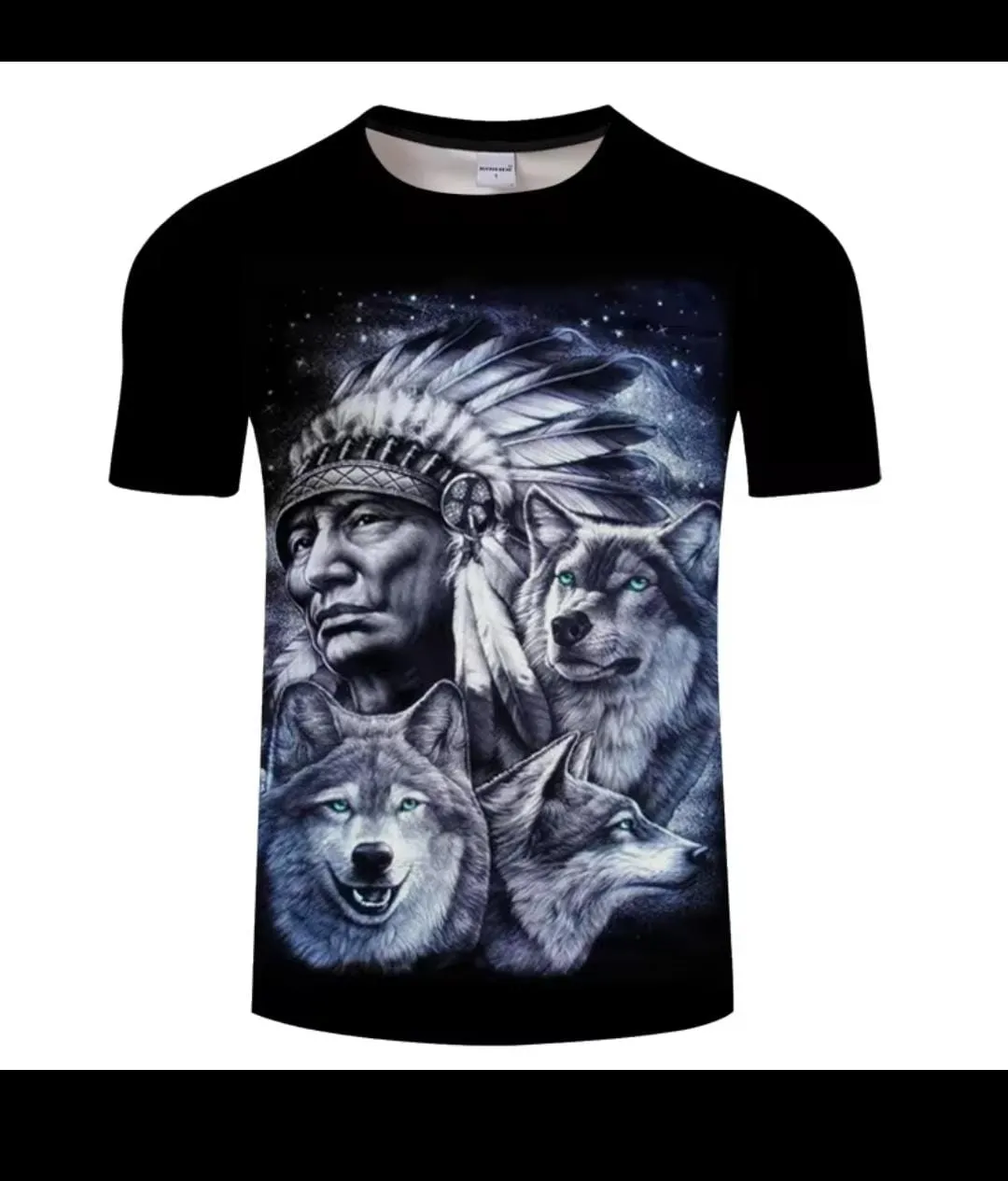 Wolf Animal T-shirt For Men 58741
