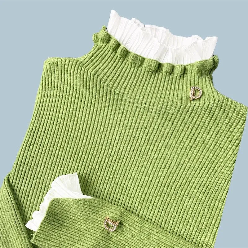 Women's Fashion High Neck T-Shirt S4793554