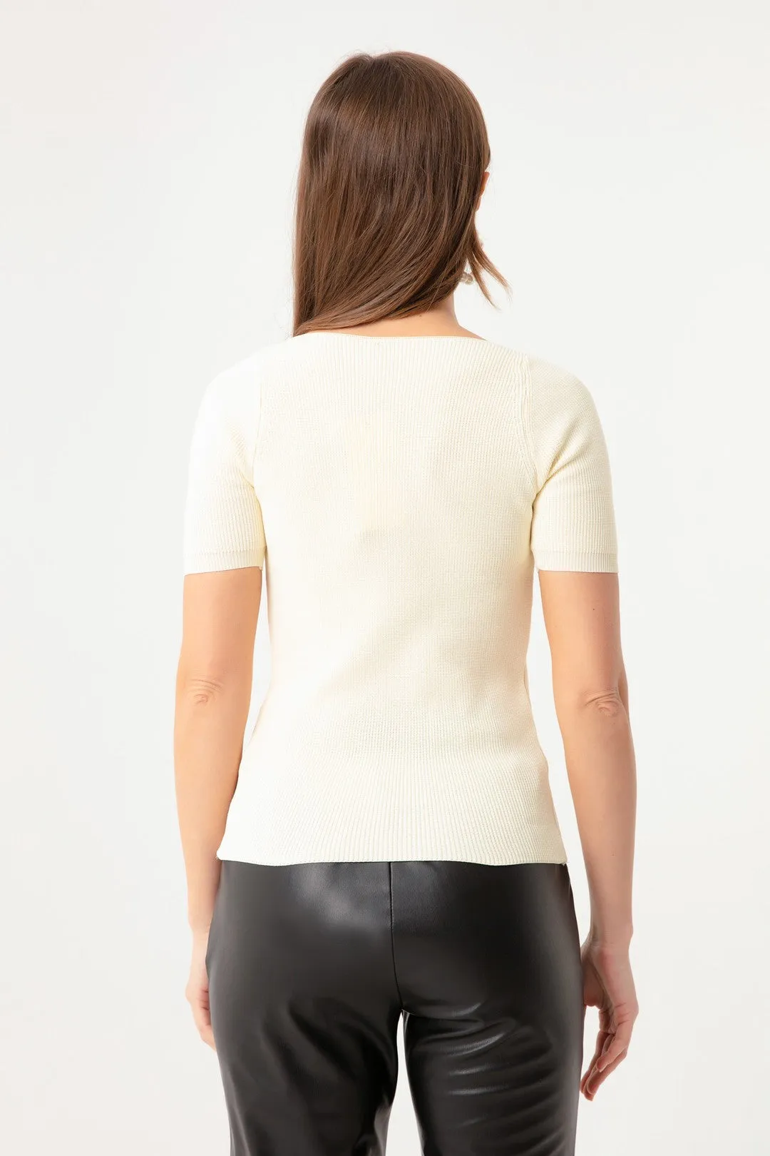 Women'S Heart Yola Stone Short Sold Kntty Sweater